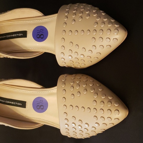 French Connection stud detail pump, size 8.5 - Picture 3 of 5